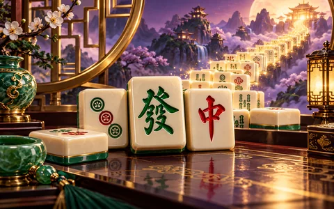 Mahjong Ways — AI သရုပ်ဖော်ပုံ၊ ဂိမ်းမျက်နှာပြင်မဟုတ်ပါ